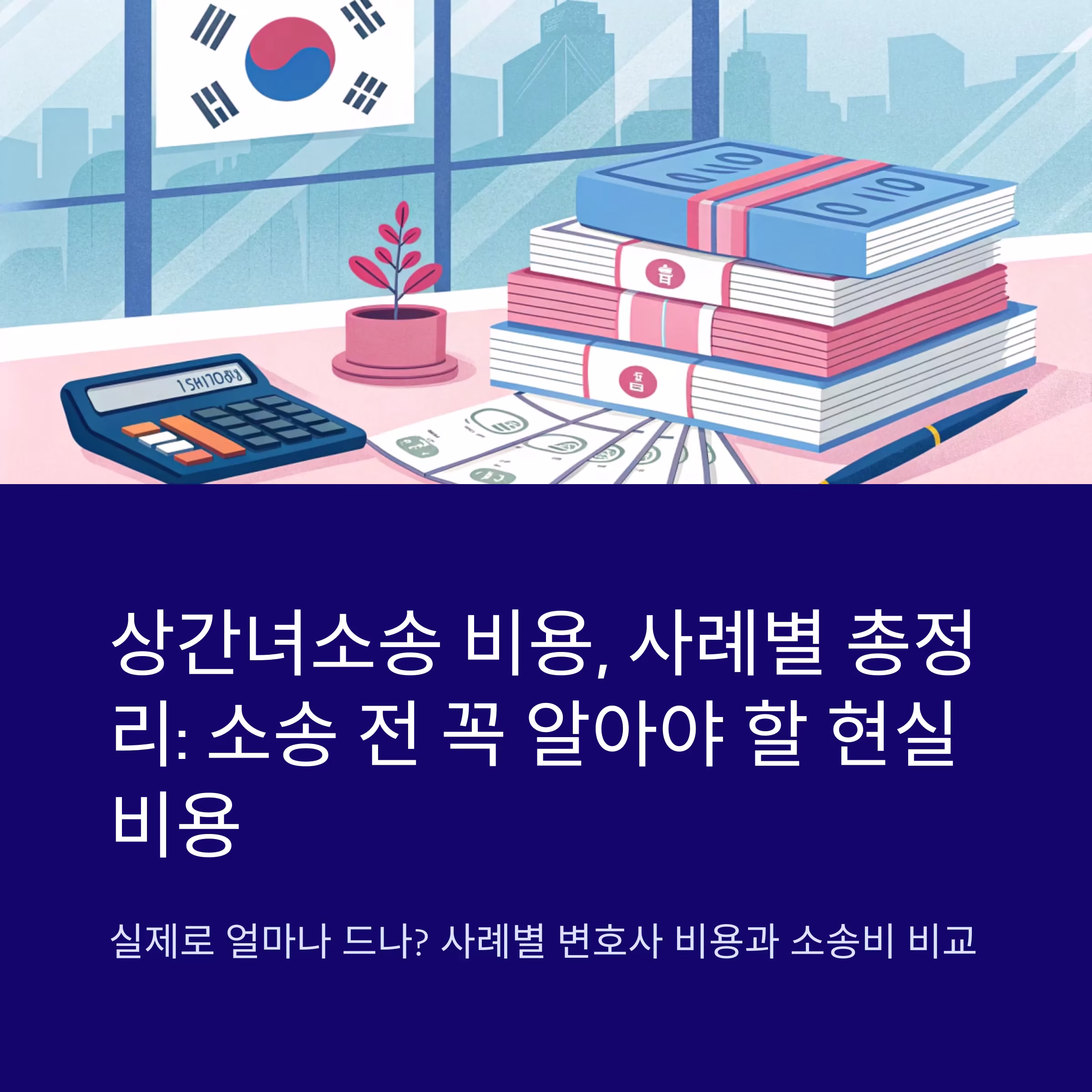 상간녀소송 비용, 사례별 총정리: 소송 전 꼭 알아야 할 현실비용