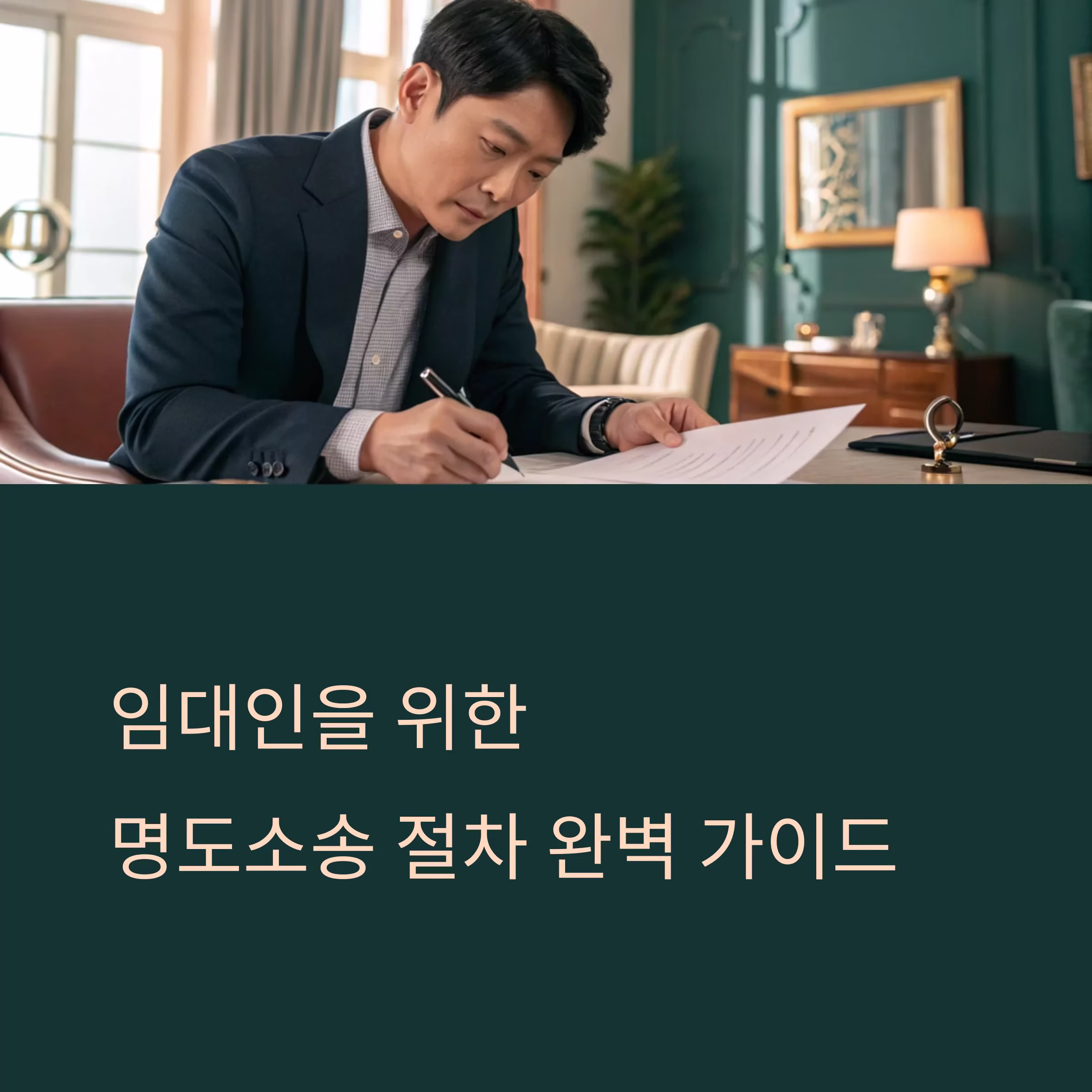 임대인을 위한 명도소송 절차 완벽 가이드